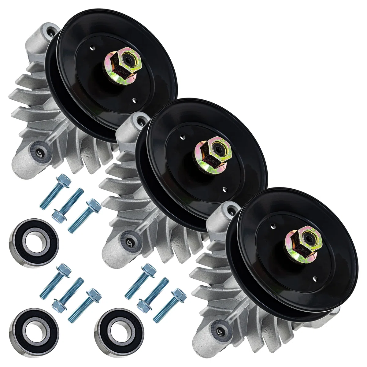 Deck Spindle Set For Husqvarna | 3-PACK