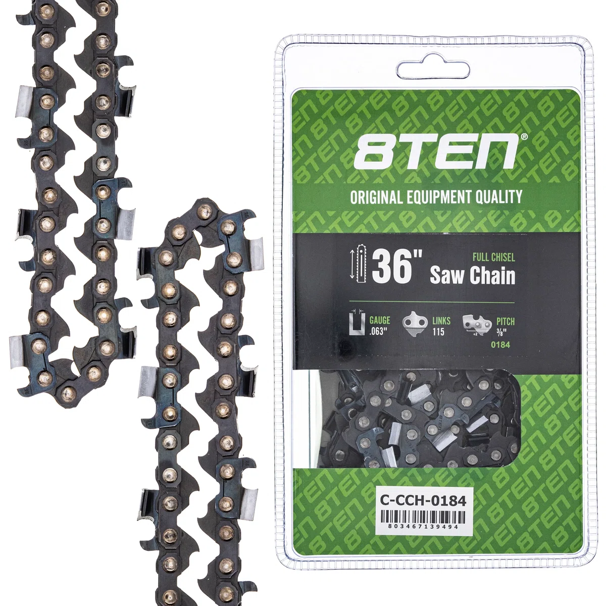 Chainsaw Chain 36 Inch .063 3/8 115DL For Dolmar Solo Makita 75EXJ115G 75EXL115G H50S115 36RSF115