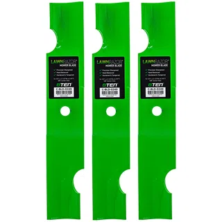 LawnRAZOR Blade Bad Boy MZ Magnum 42 Inch 038-4221-00 Notched High Lift 3 Pack
