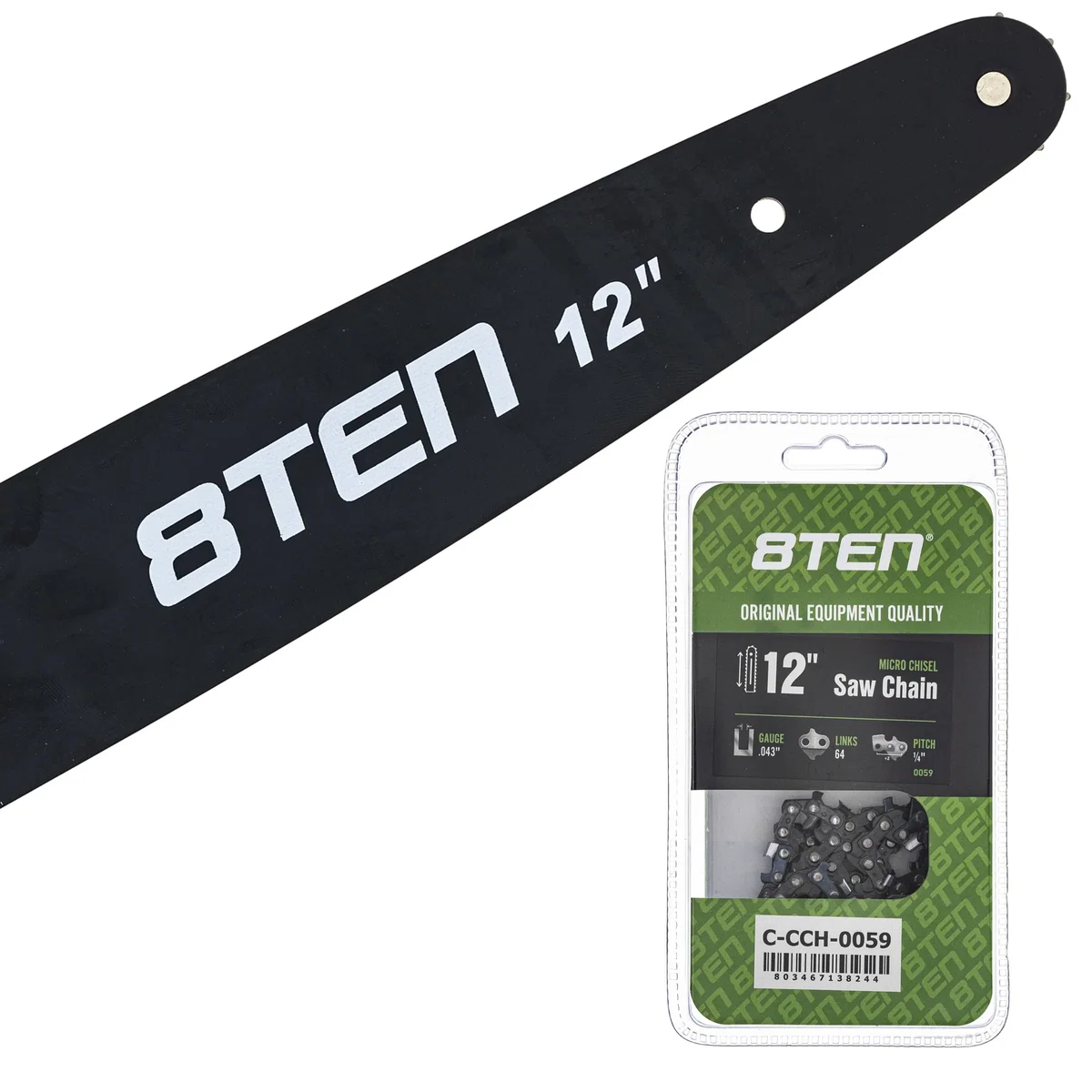 Chainsaw Bar & Chain Set 12 Inch For Stihl MK1010258