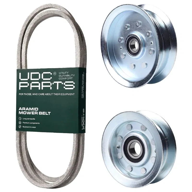 UDC Parts Mower Kit / Belt GX20006 + Pulley GY20629 + Pulley GY22172 / Fits John Deere LA130 X120 X125 X126 X140 X145 X165 X166