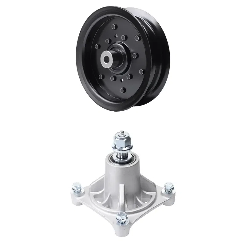 UDC Parts Mower Kit / Pulley 532196106 + Spindle 532174356 / Fits Husqvarna LSZ4622 LSZ5422 LSZ5424 RZ4219 RZ4619 RZ4620 RZ5422 RZ5424 Z142