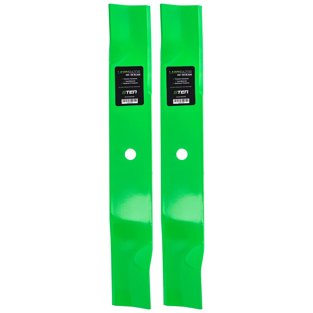LawnRAZOR High Lift Blade For Cub Cadet Craftsman Columbia 942-04415 02005019 742-04415 01005338 | 2-PACK