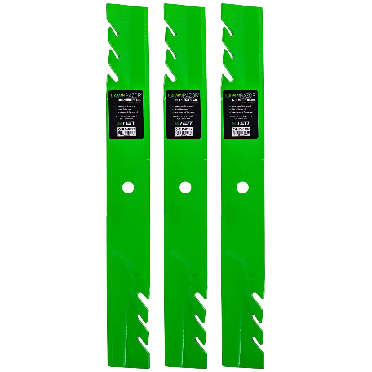 LawnRAZOR Toothed Blade For Exmark 116-5173-S 103-6338-S 794230 103-6338 | 3-PACK