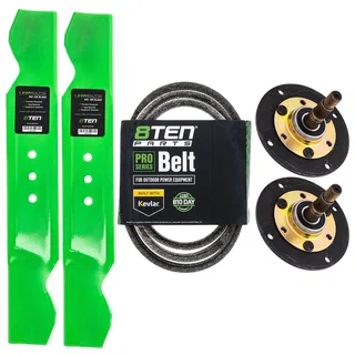 Blade Spindle Belt Deck Kit For MTD Turf Power Ranch King MK1010087