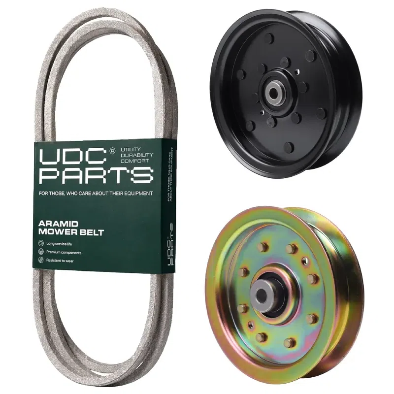 UDC Parts Mower Kit / Belt 754-04317 + Pulley 756-04511B + Pulley 956-04129 / Fits Cub Cadet RZT-L42 RZT-L46 RZT-L50 RZT-L54 RZT-S42 RZT-S46 RZT-S50 RZT-S54
