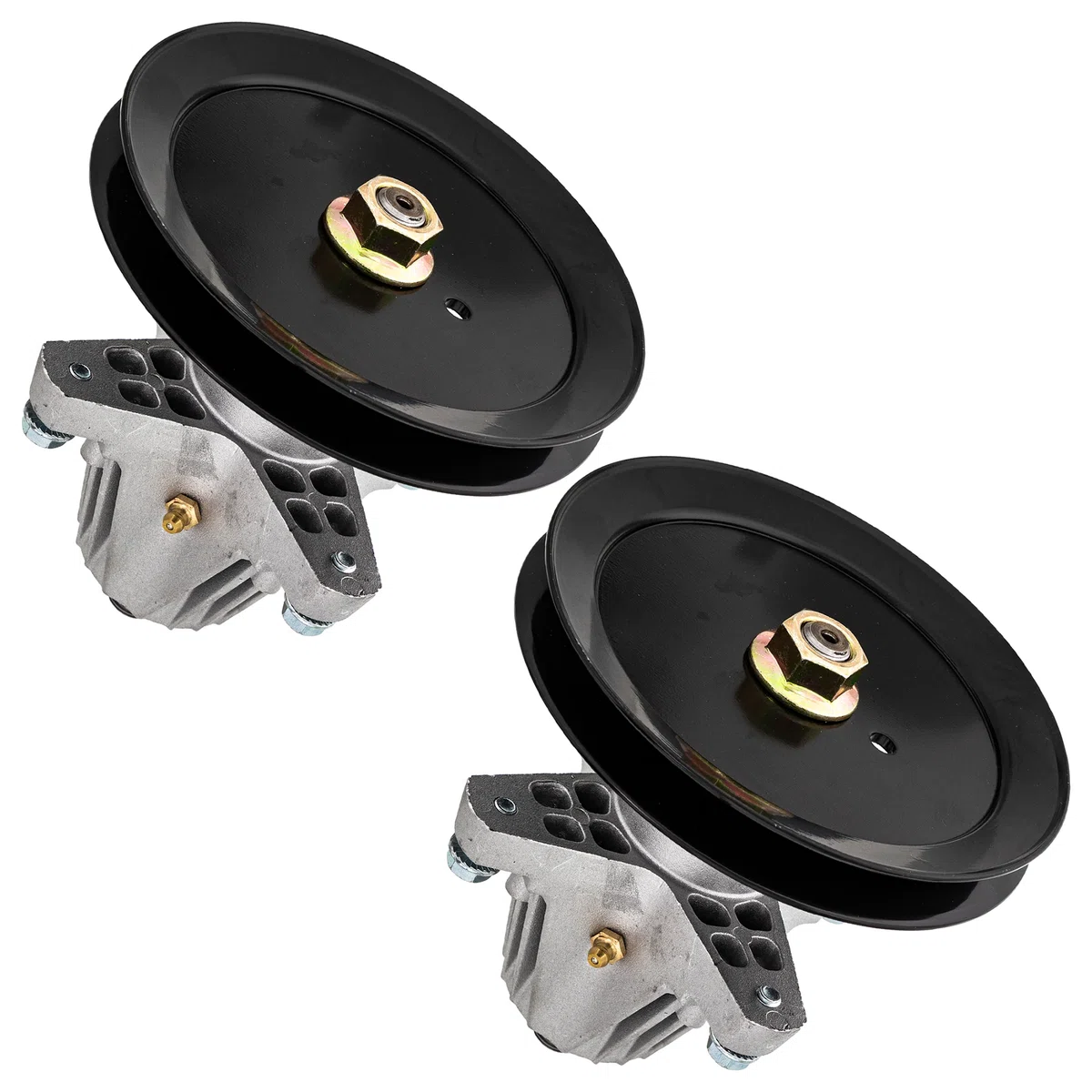 Mower Deck Spindle Set For Cub Cadet Troy-Bilt MTD Gold 618-04636 618-04636A 918-04865A 618-04865A | 2-PACK