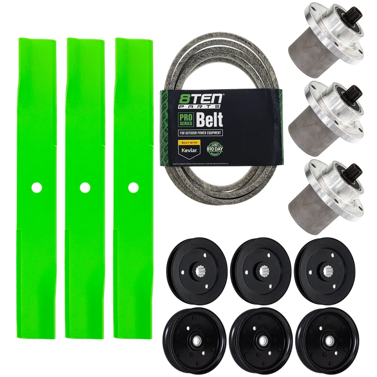 Deck Rebuild Kit for Hustler FasTrak SD with 54-Inch 601124 783506 789388
