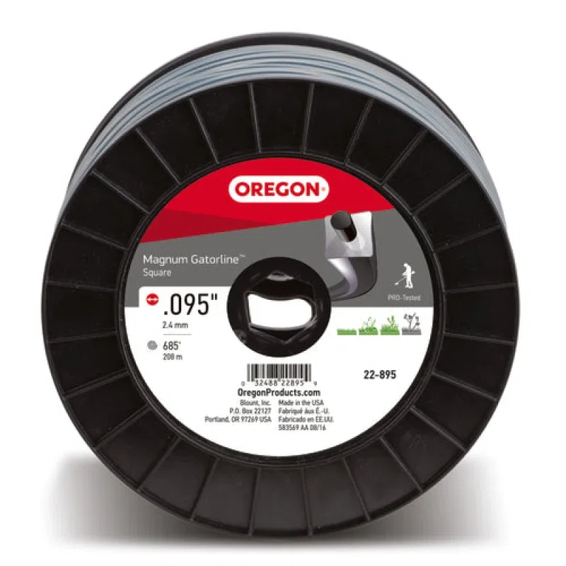 Oregon 22-895 Magnum Gatorline Square Trimmer .095" x 685'