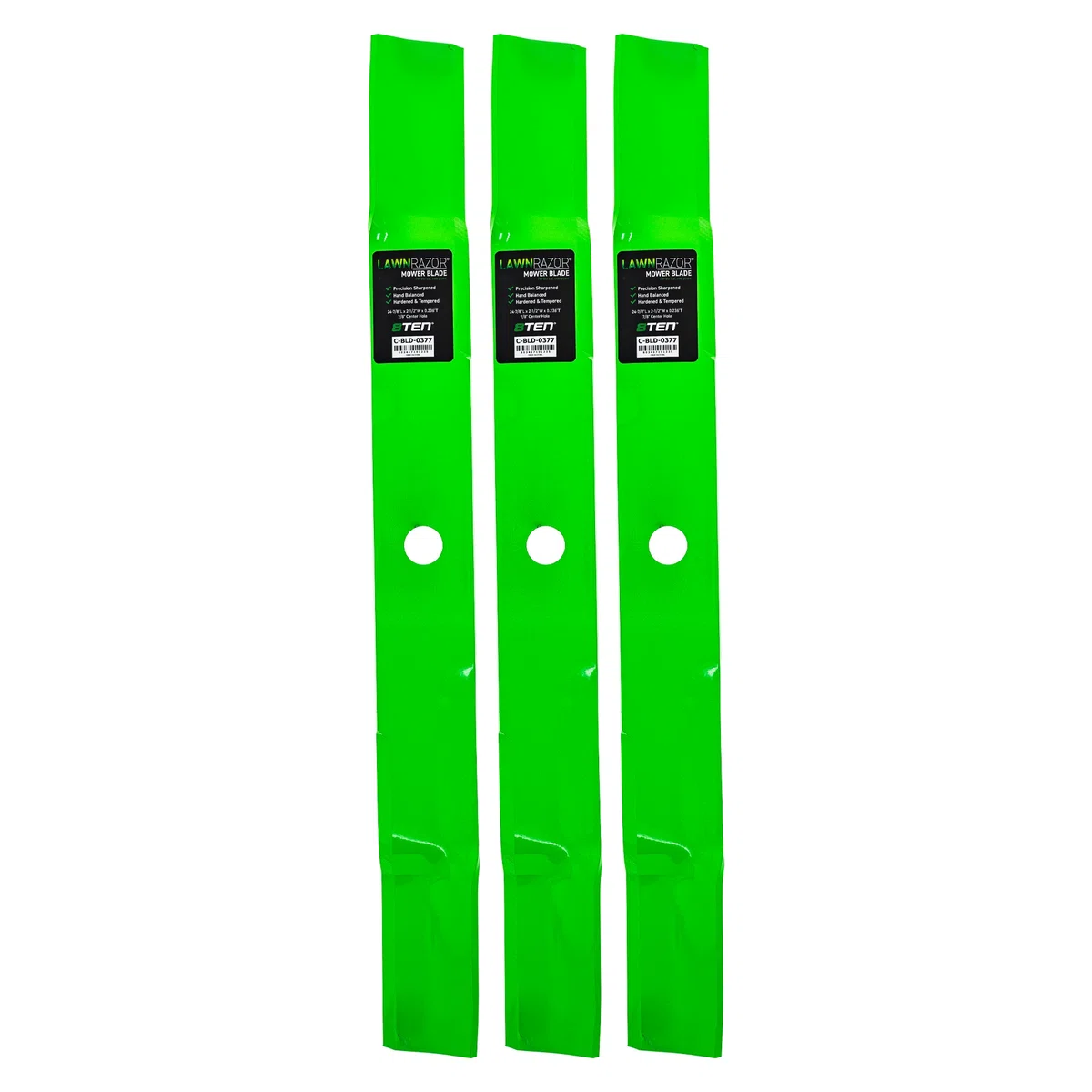 LawnRAZOR Mulching Blade For John Deere M142514 | 3-PACK