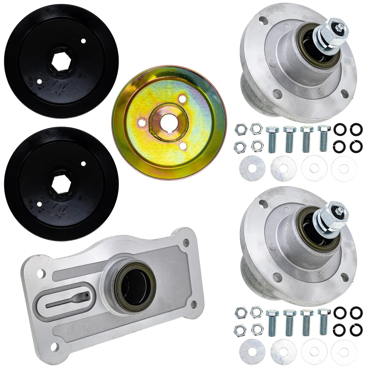 Deck Spindle Kit for Kubota RCK54P23BX 54-Inch K5617-34510 K5617-34112