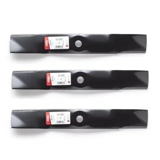 3PK Oregon 90-348 Mower Blades for 48" John Deere M127673 M127500 M145476