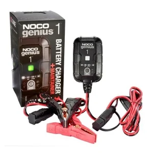 NOCO Genius1 Smart Battery Charger, Maintainer, Desulfator, Trickle Charger | NG1