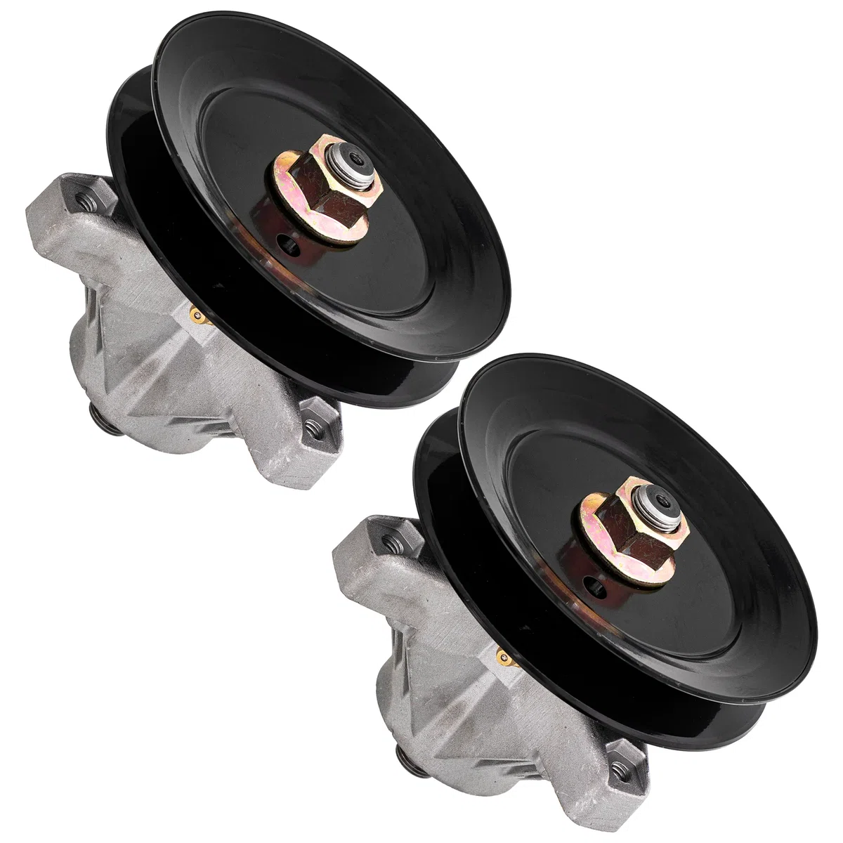 Deck Spindle Set For Huskee Yard-Machines White Outdoor 918-0428 918-0428A 618-0428 618-0428B | 2-PACK