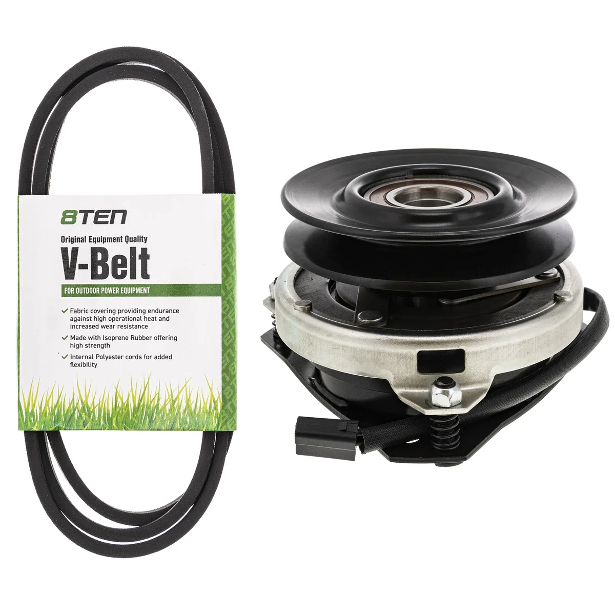 Electric PTO Clutch & Belt Kit For AYP Huskee Wizard MK1006325