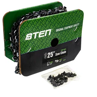 Chainsaw Chain Bulk Reel Semi Chisel 25 Foot .058 .325 Pitch