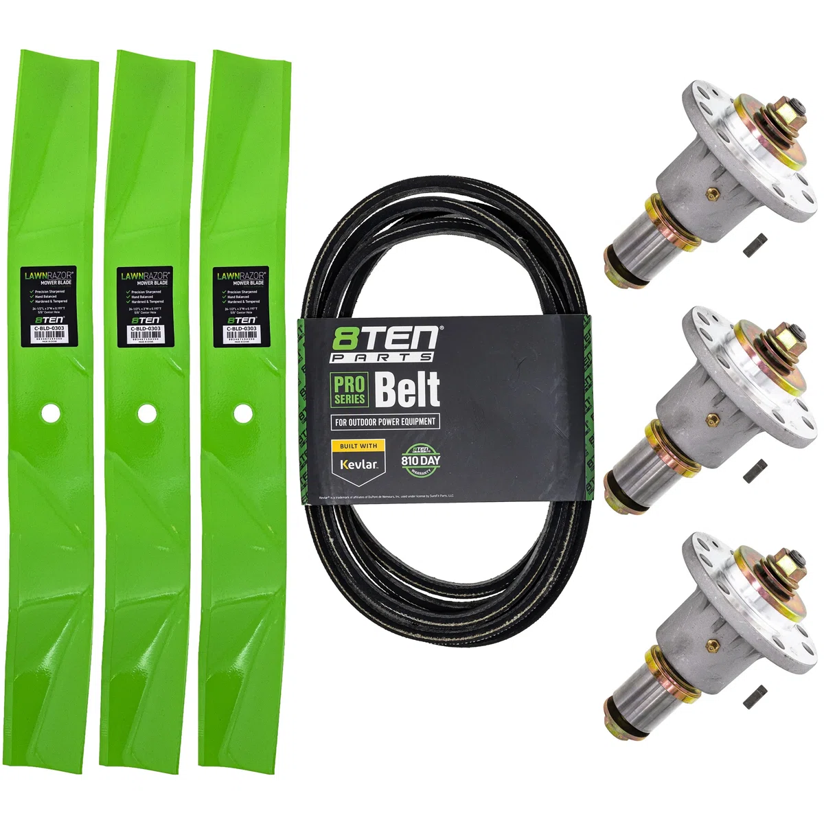 Blade Spindle Belt Deck Kit For Exmark MK1009782
