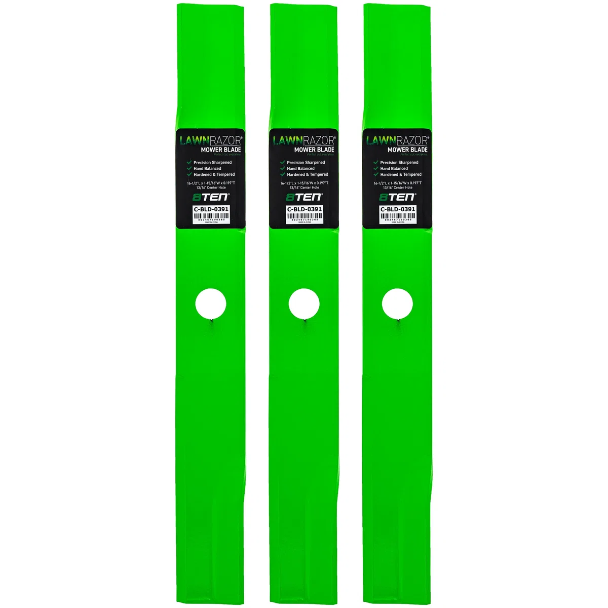 LawnRAZOR High Lift Blade For Ferris 1759055YP 1759055S | 3-PACK