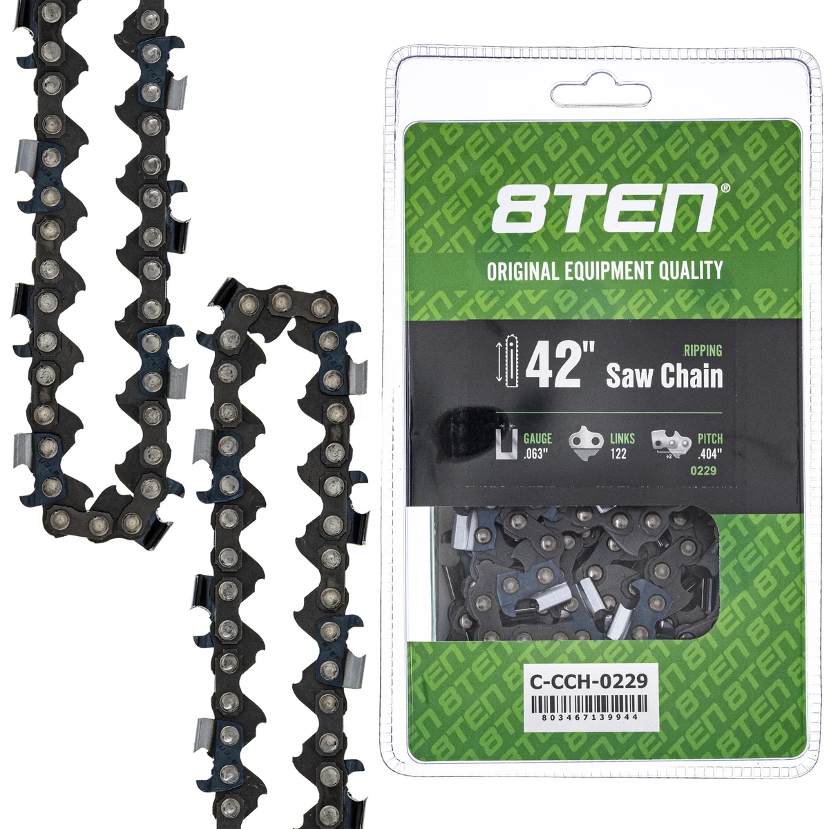 Chainsaw Chain 42 Inch .063 .404 122DL For Stihl 27X122G 68JX122G 46RSK102