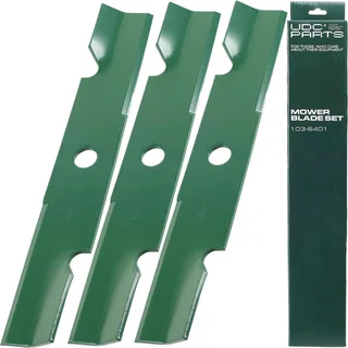 103-6401 Mower Blades Replacement for Exmark 48 Inch 103-6401-S 103-6381-S 103-6381 103-6391-S 103-6391 103-6396 103-6396-S Lazer Z Turf Tracer Quest SP Vantage / High Lift Mulching / 3 Pack