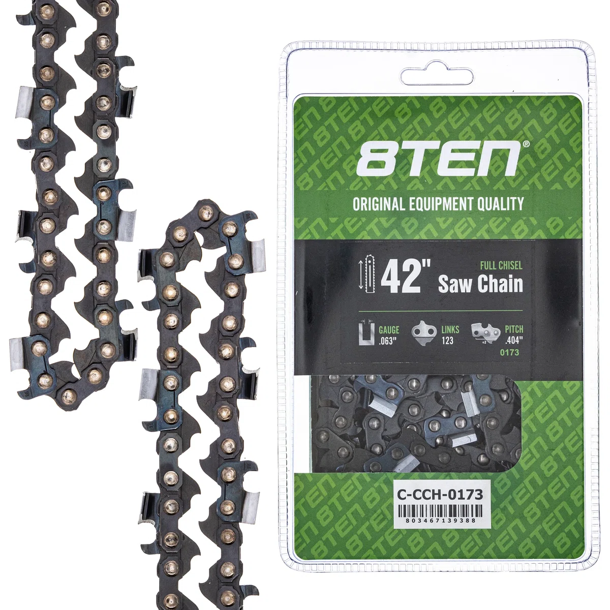 Chainsaw Chain 42 Inch .063 .404 123DL For Stihl 46RM123
