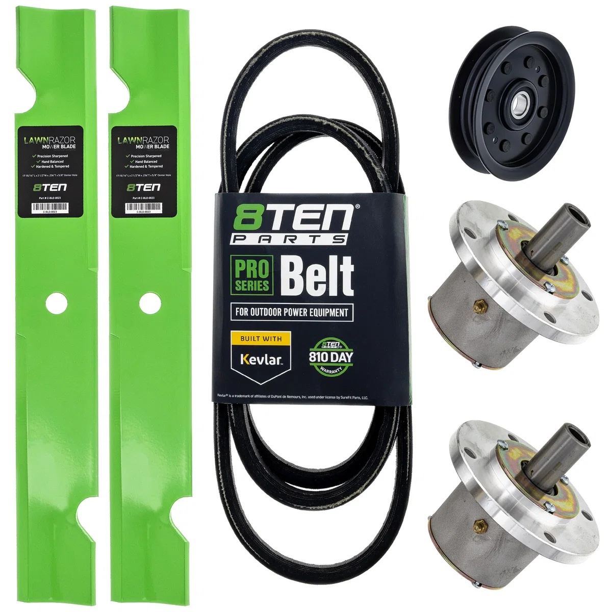 Blade Spindle Belt Idler Deck Kit For Exmark MK1010171