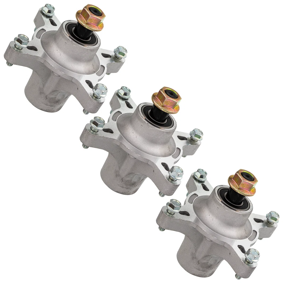 Deck Spindle Set For Toro Exmark Spartan 121-0751 117-7439 139-3214 117-7267 | 3-PACK