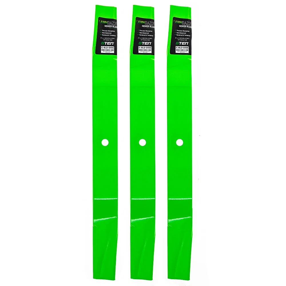 LawnRAZOR High Lift Blade For Cub Cadet IH-83614-C1 759P3411 759-3839 759-3411 | 3-PACK
