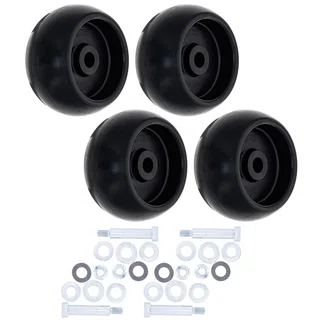 Deck Wheel Kit with Hardware For MTD Craftsman Simplicity MK1012404