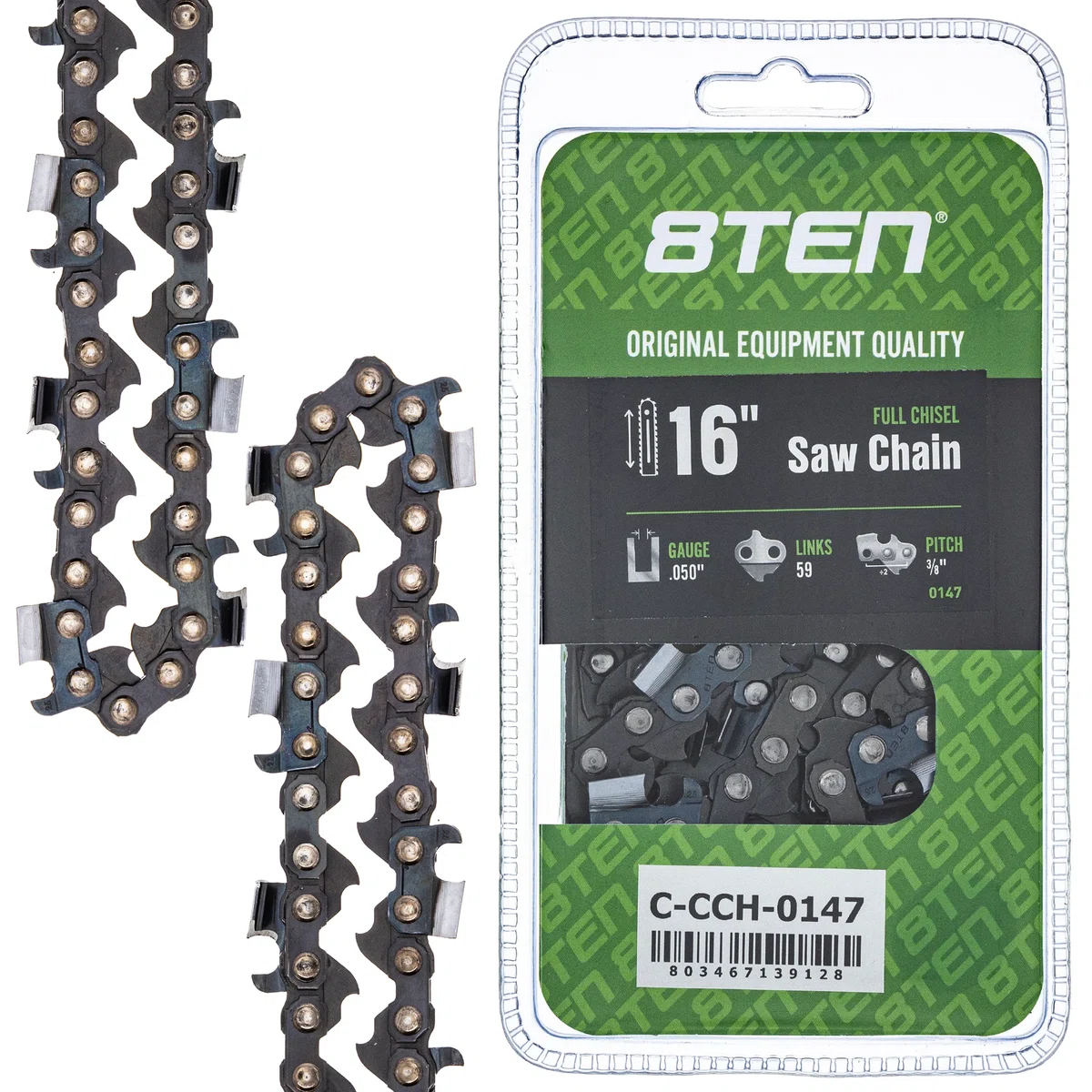 Chainsaw Chain 16 Inch .050 3/8 59DL For Homelite Makita H8059 D59 33RS359E