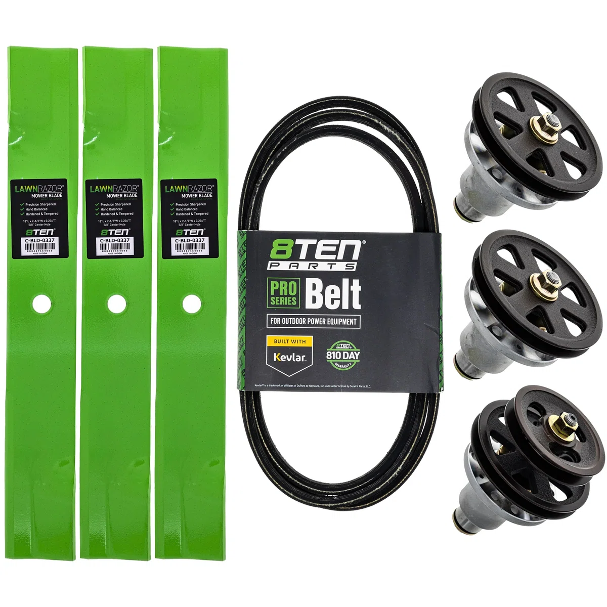 Blade Spindle Belt Deck Kit For Exmark MK1009736