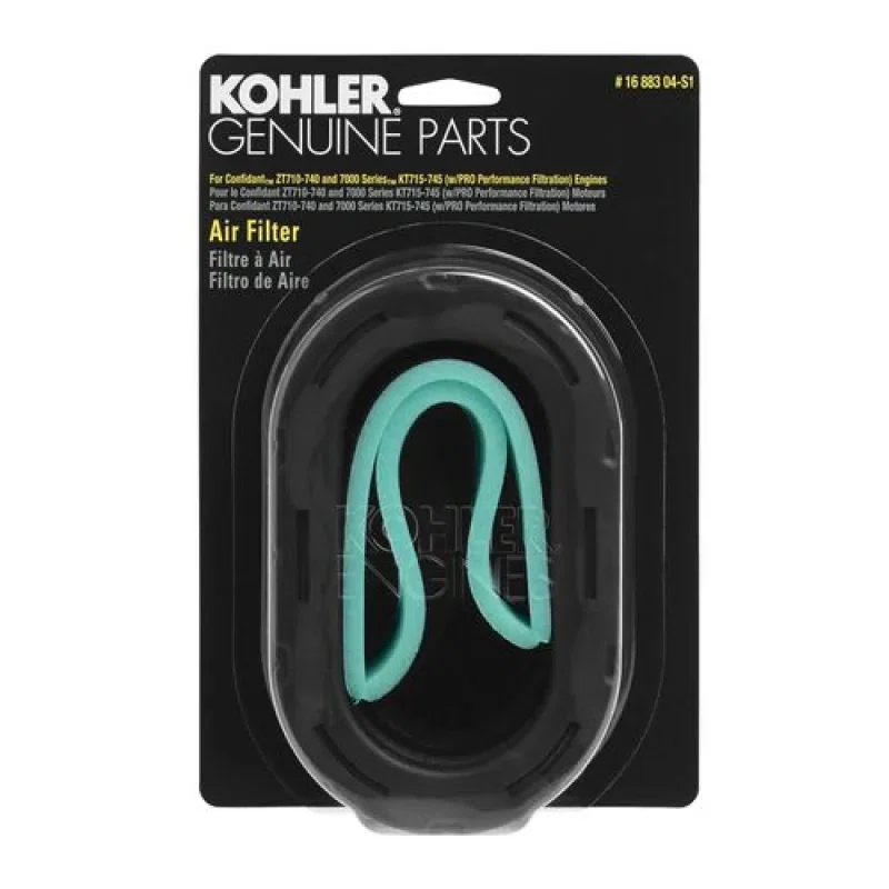 Kohler 16 883 04-S1 Genuine OEM Air Filter Kit