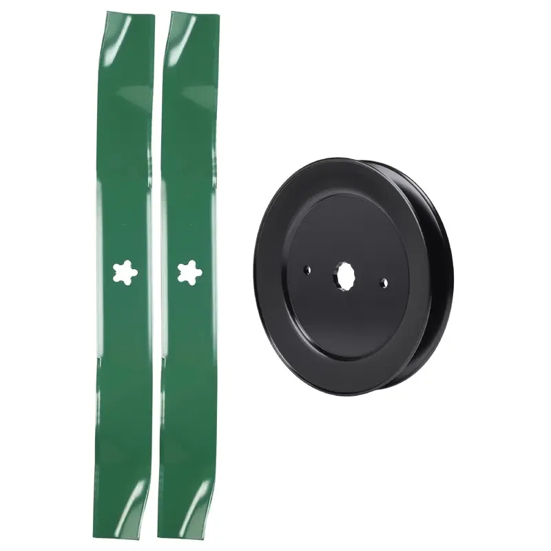 UDC Parts Mower Kit / Pulley 129861 + 2 Pack Blades 134149 / Fits Ariens 42" Automatic 42" Gear 42" Hydro Precision 42" Hydro