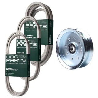UDC Parts Mower Kit / Belt GX20006 + Belt GX20072 + Belt GX20305 + Pulley GY20629 / Fits Sabre 1642HS 1742HS