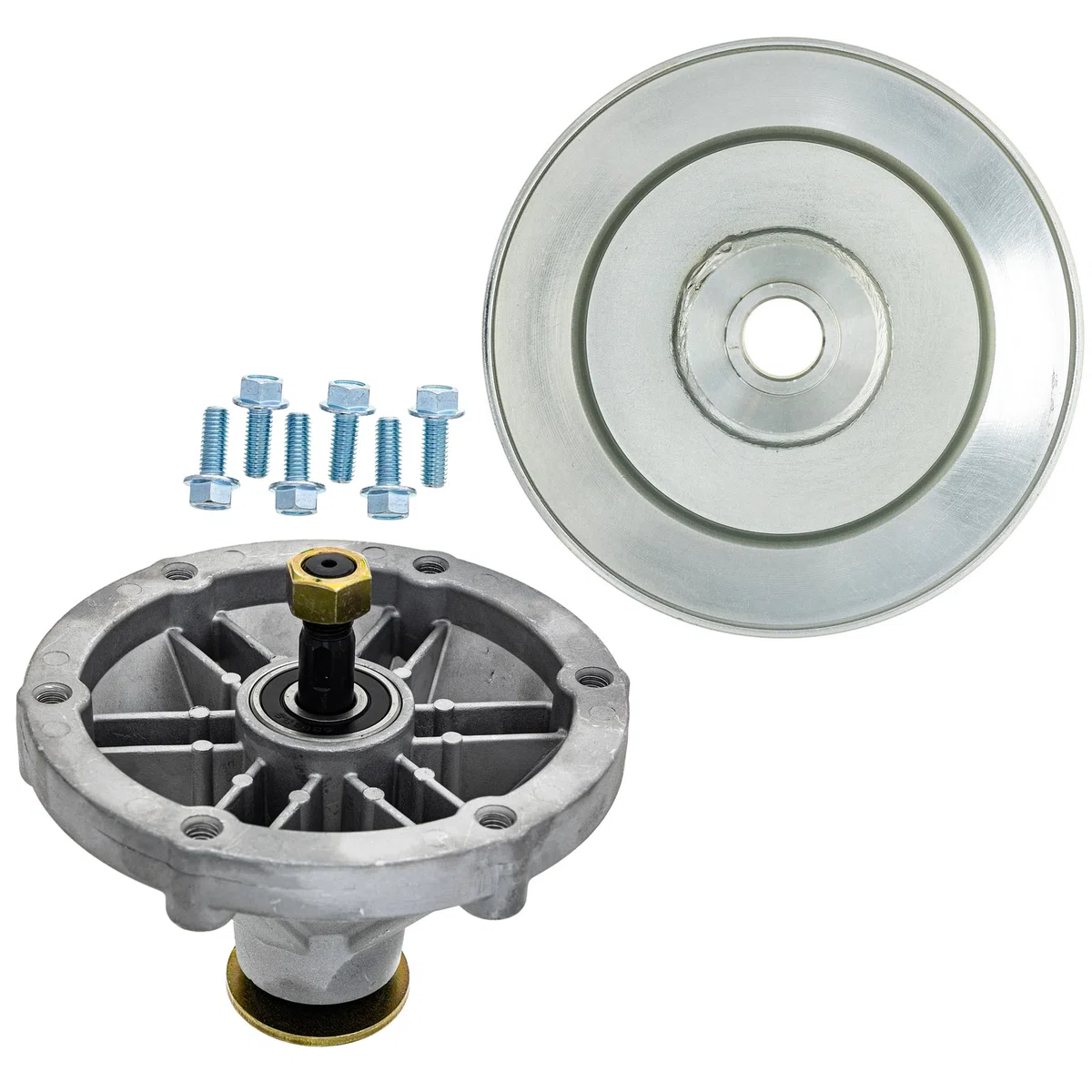 Spindle & Pulley Set For Exmark 810-KSP4207N