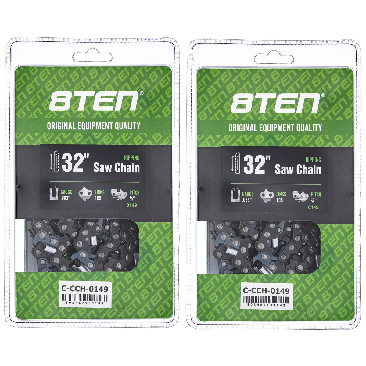 Chainsaw Chain 32 Inch .063 3/8 105DL For Dolmar Homelite Solo 75EXJ105G 591164005 H83105 75CJ105G | 2-PACK
