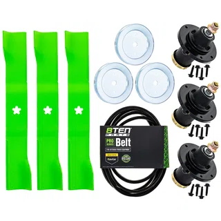 Blade Spindle Belt Kit for Husqvarna MZ54 54-Inch 582062502 539131898