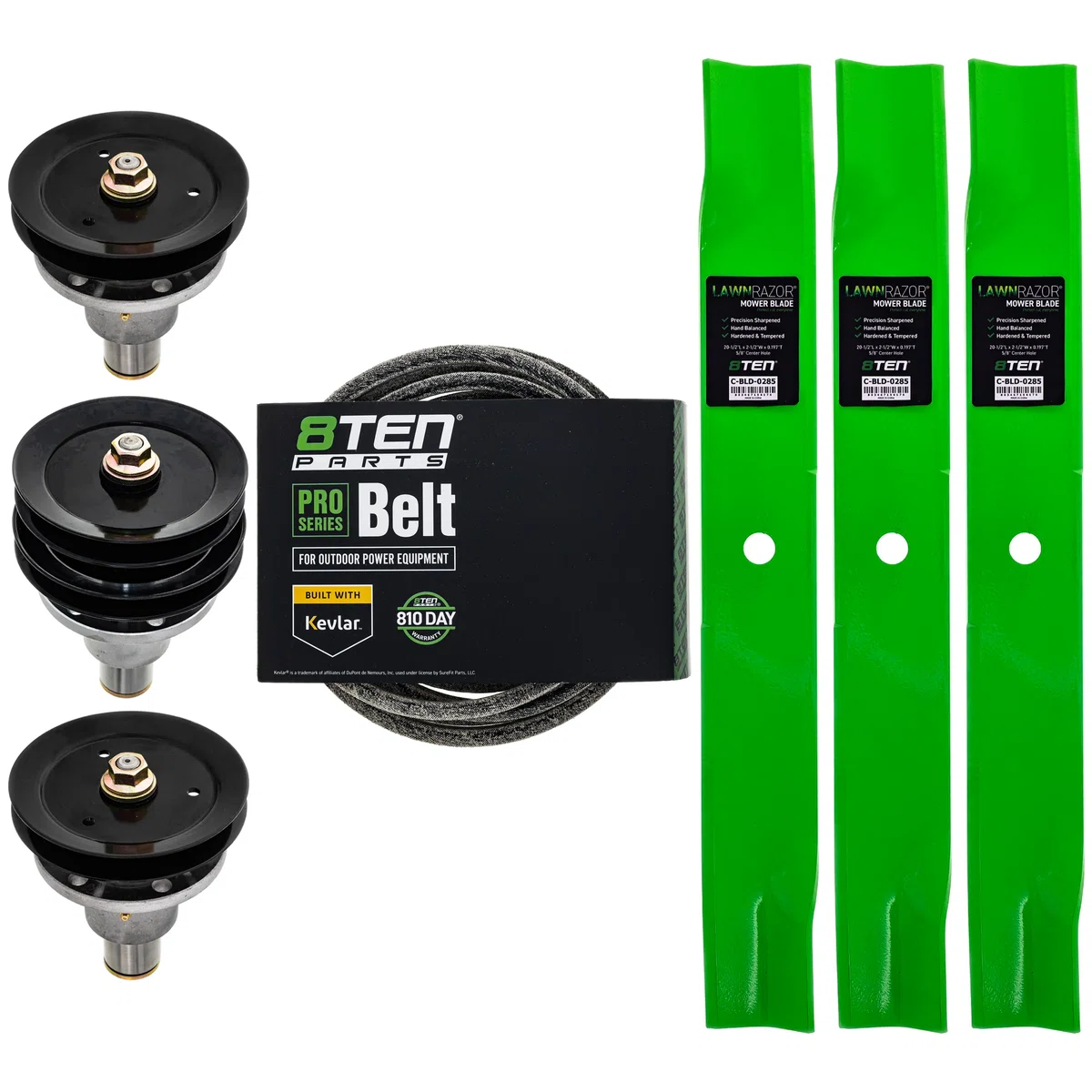 Blade Spindle Belt Deck Kit For Exmark MK1014466