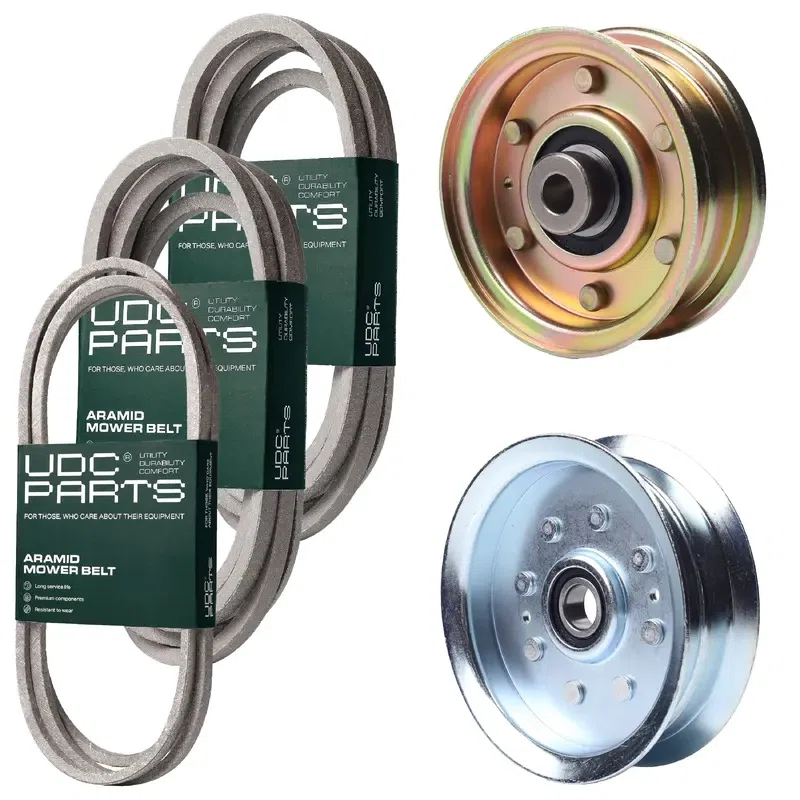 UDC Parts Mower Kit / Belt 754-04033 + Belt 754-04062 + Belt 754-04118 + Pulley 756-04224 + Pulley GY20629 / Fits Yard-Man LT-46