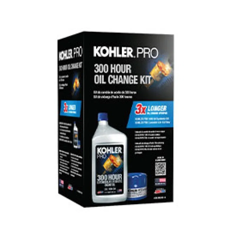 Kohler Pro 25 850 01-S Genuine OEM 1 Quart 300 Hour Oil Change Kit