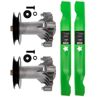 Spindle Pulley High Lift Blade For Weed Eater AYP Roper MK1002245
