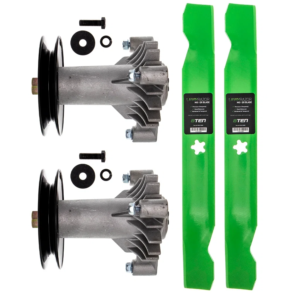 Spindle Pulley High Lift Blade For Weed Eater AYP Roper MK1002245
