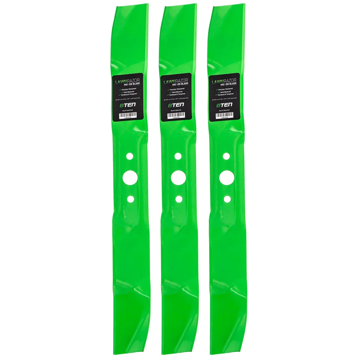 LawnRAZOR Mulching Blade For MTD Mastercut ACE 942-0721 742-0721 742-0563 OEM-742-0721 | 3-PACK