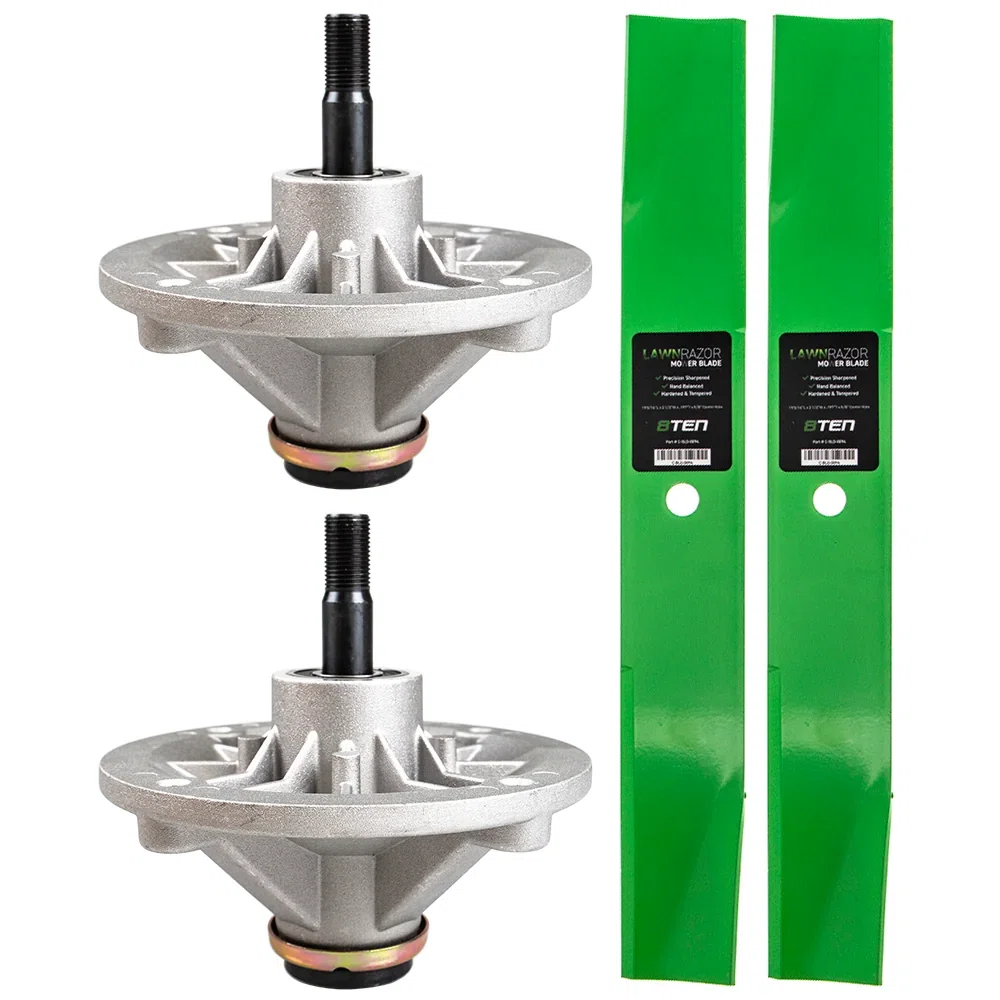Deck Spindles & Mower Blades Kit For Wheel Horse Toro MK1001894
