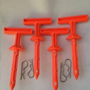 Tarp Tac Stakes - Pack of 4. Tarp Hold Down Stakes | TT538