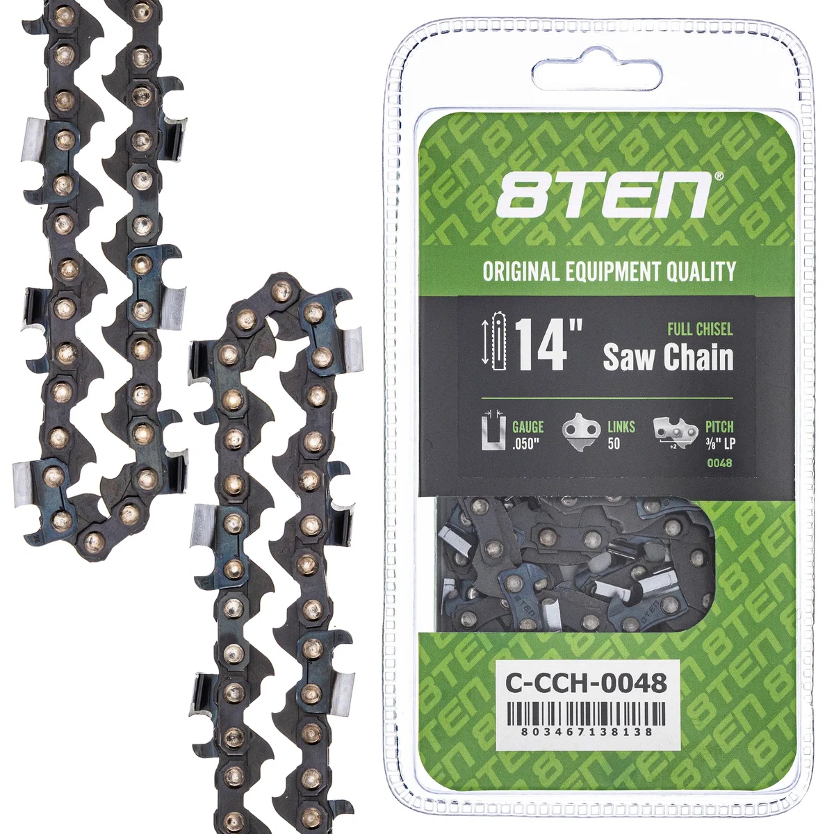 Chainsaw Chain 14 Inch .050 3/8 LP 50DL For Stihl Homelite 91VXL050G 91PXL050G 91PX050G 63PM350E