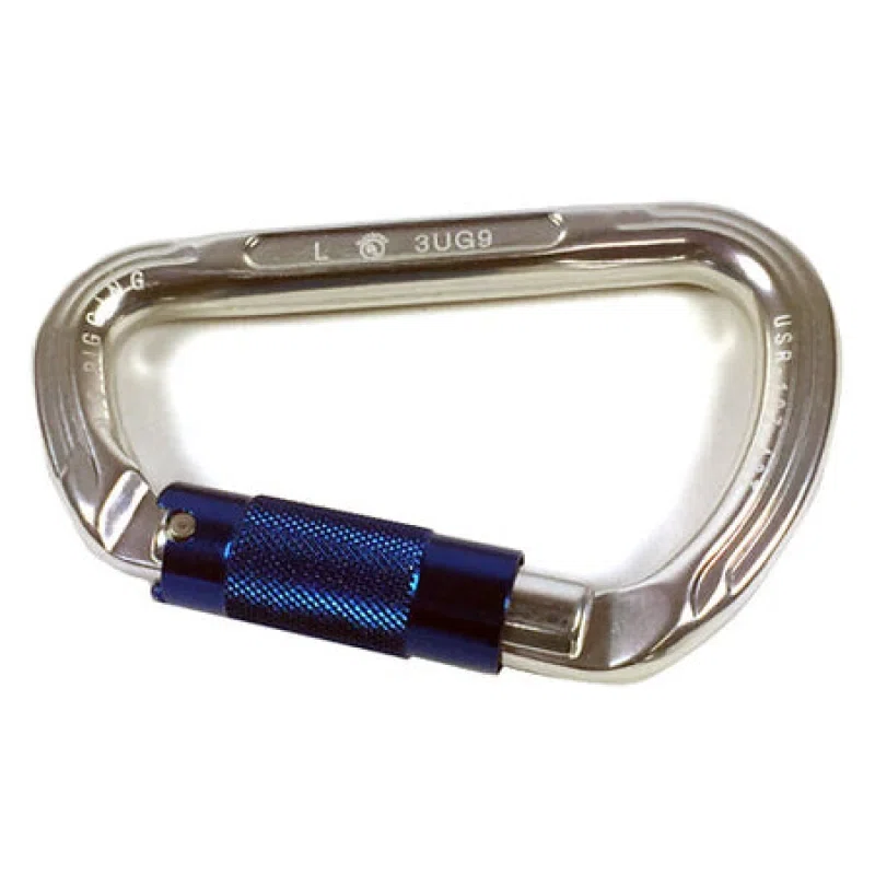 USR107 - ProClimb Big D Triple Lock Aluminum Carabiner - US Rigging