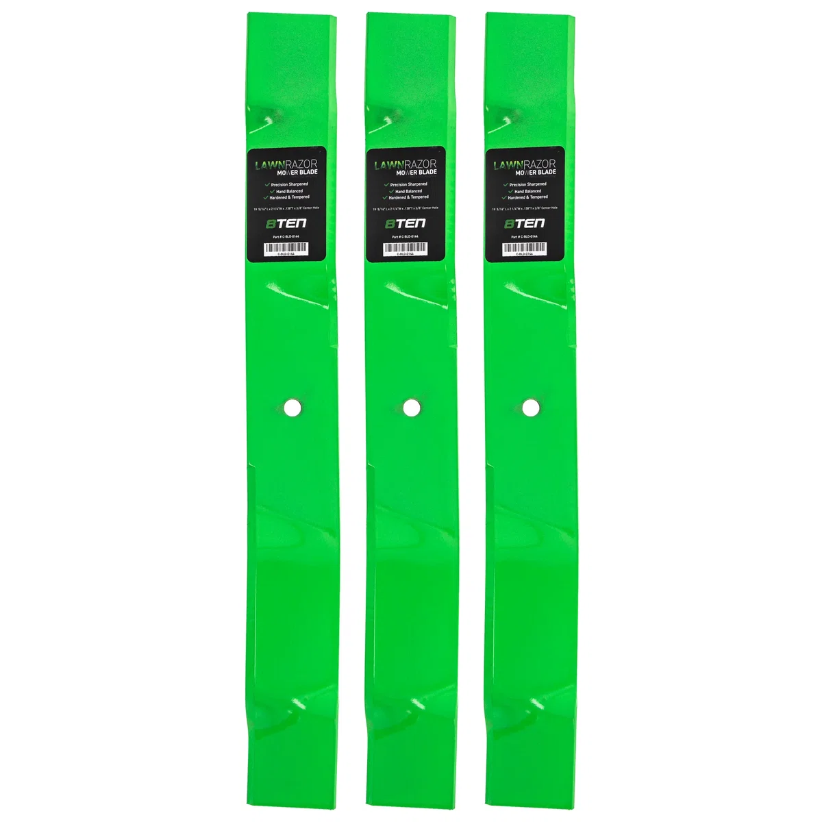 LawnRAZOR Blade for Murray 471548MA 71548E701MA 20 Inch Deck Mulching 3 Pack