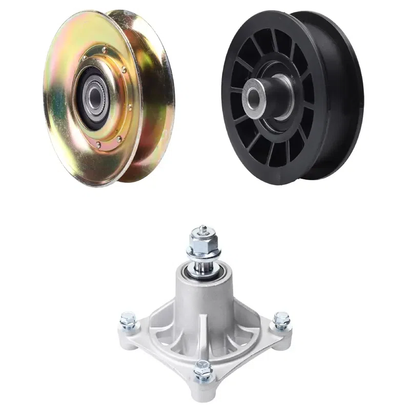 UDC Parts Mower Kit / Pulley 127783 + Pulley 532194327 + Pulley 532196104 + Spindle 532174356 / Fits Husqvarna LT1597