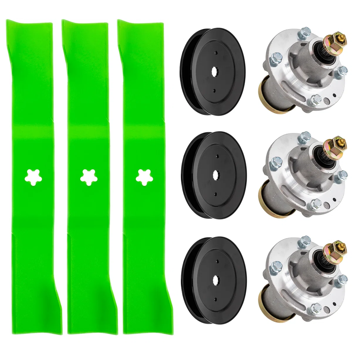 Blade Spindle Kit for Husqvarna LGT54DXL TS354D 54-Inch 582062502 539112170